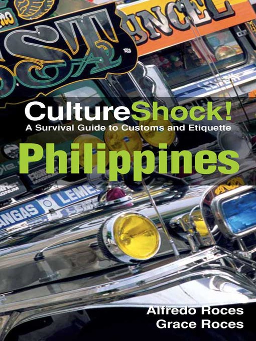 Title details for CultureShock! Philippines by Alfredo Roces - Wait list